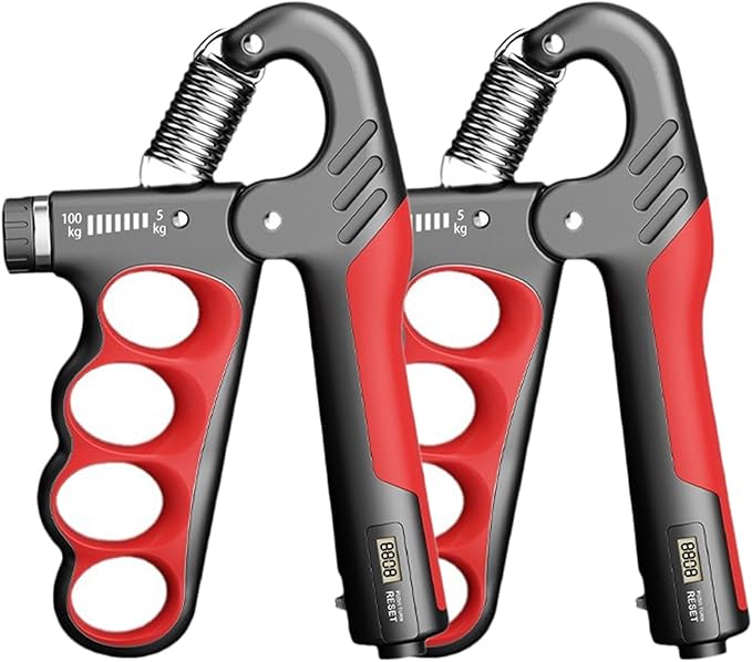 Adjustable Hand Grip Strengthener — local reference photo in HandTherapy.app catalog (education; not retailer packaging)