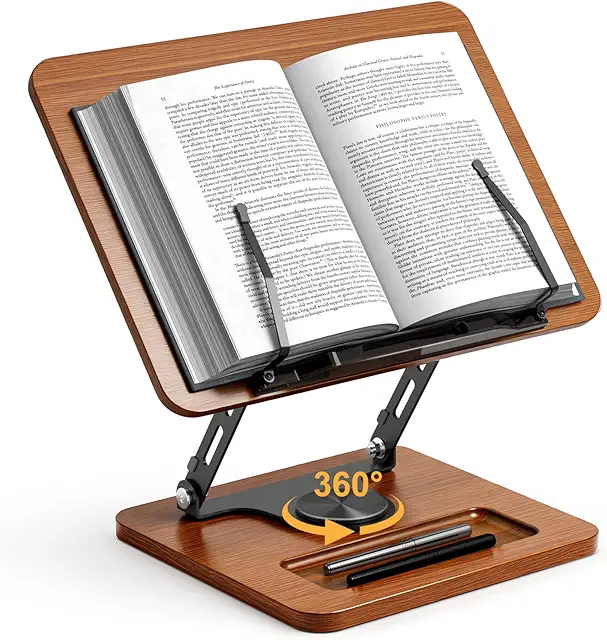 Book Holder Stand — local reference photo in HandTherapy.app catalog (education; not retailer packaging)