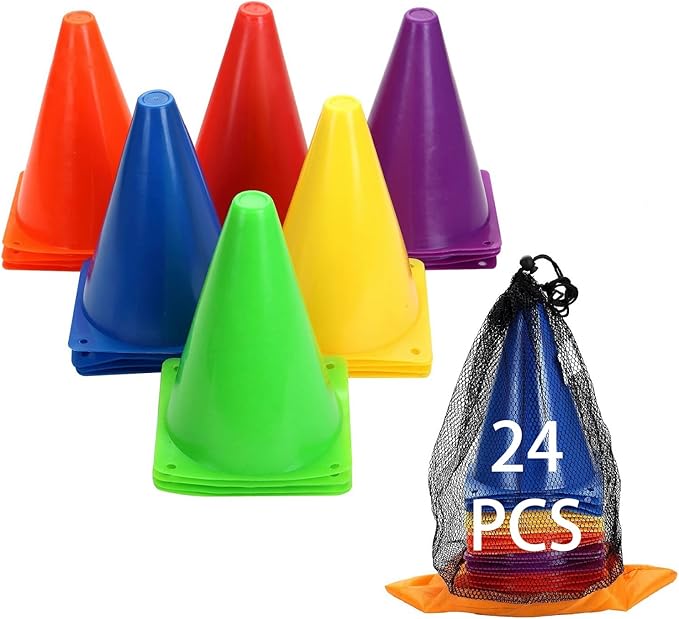 Stacking Cone Dexterity Set — local reference photo in HandTherapy.app catalog (education; not retailer packaging)